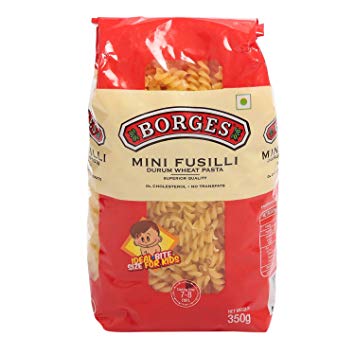 Borges Mini Fusilli Durum Wheat Pasta, 350g
