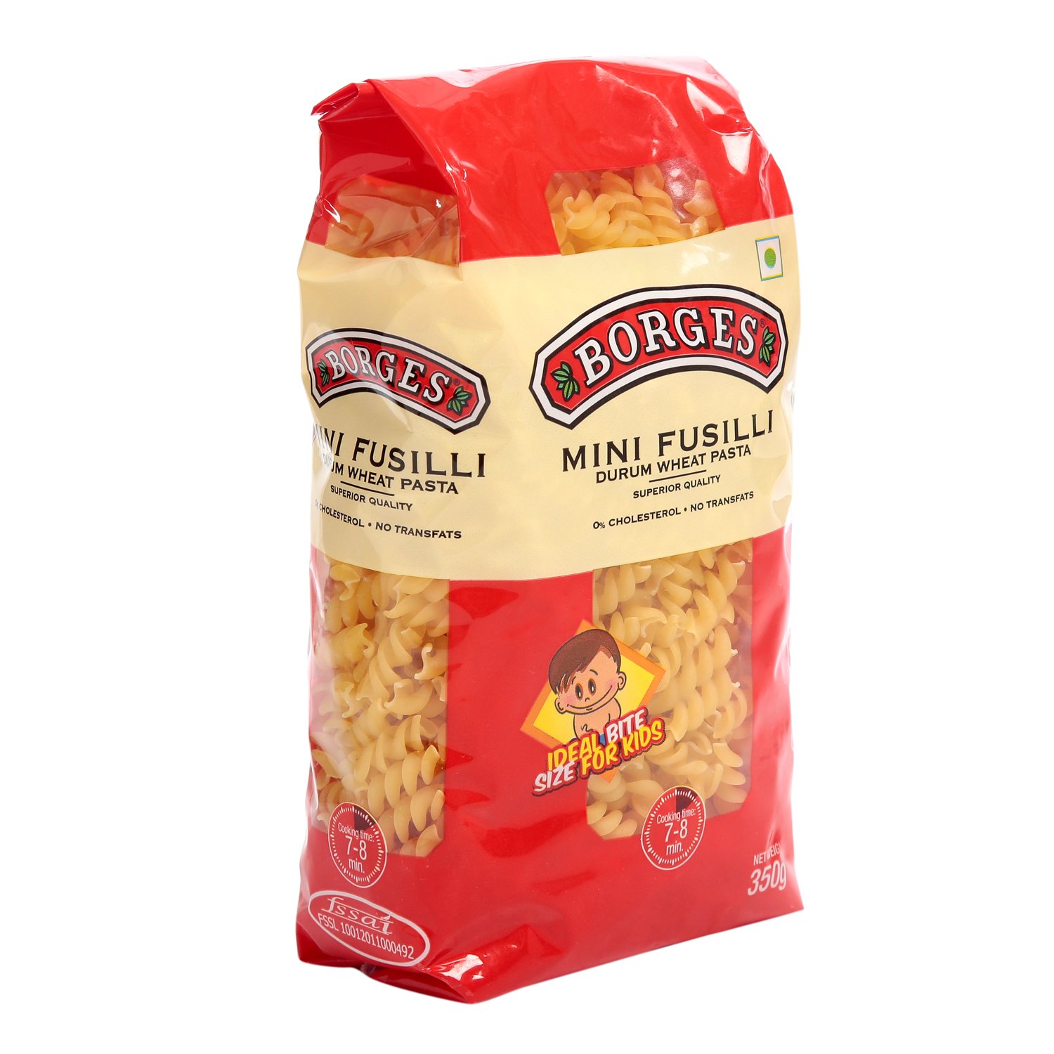 Borges Mini Fusilli Durum Wheat Pasta, 350g