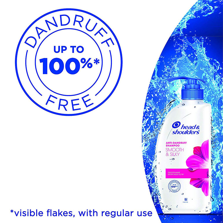 Head & Shoulders Smooth And Silky Shampoo, 675ml