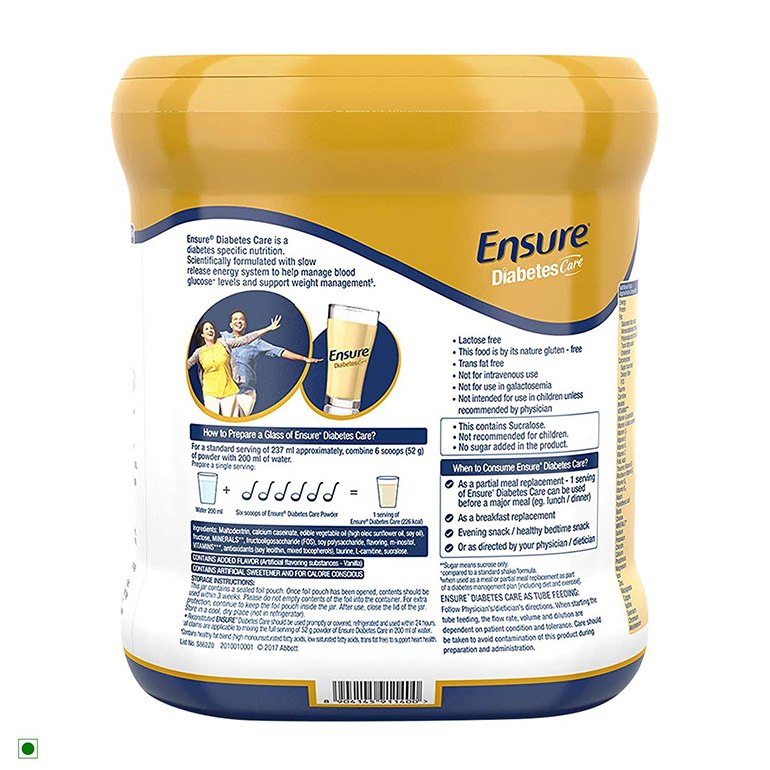 Ensure Diabetes Care Adult Nutrition Health Drink 400g (Vanilla