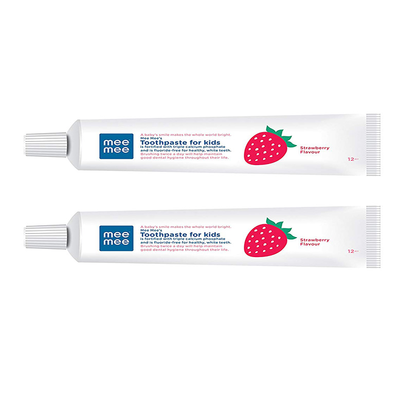 mee mee strawberry toothpaste